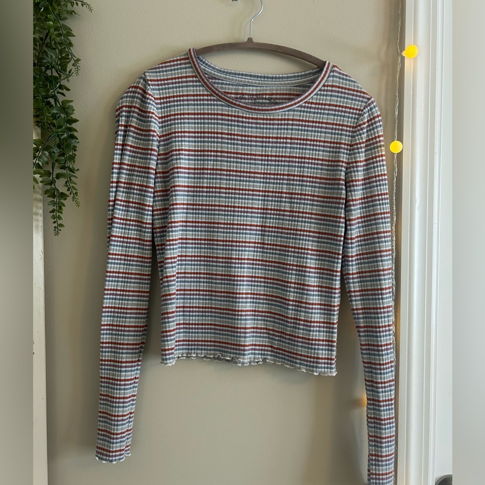 The OG Tee Collection Striped Soft Tee - Large